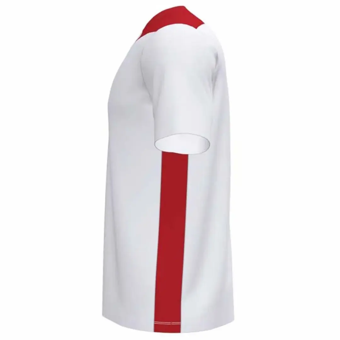 Joma Championship VI Shirt Kinderen 134 - Wit/Rood