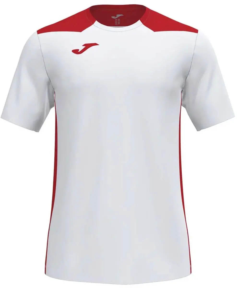 Joma Championship VI Shirt Kinderen 134 - Wit/Rood