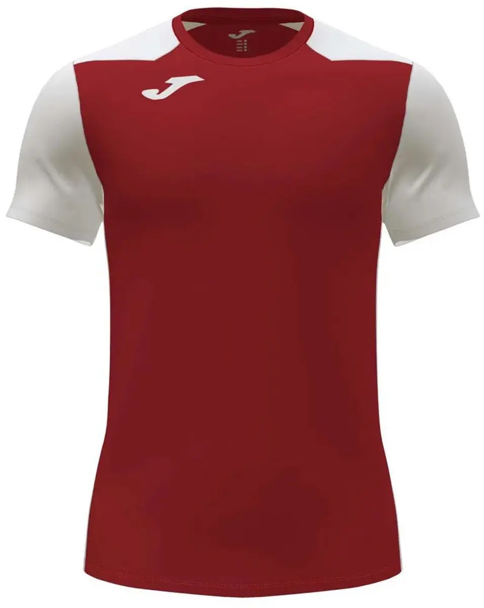 Joma Record II T-shirt - 12-14 jaar - Rood/Wit - afbeelding 3 van 4