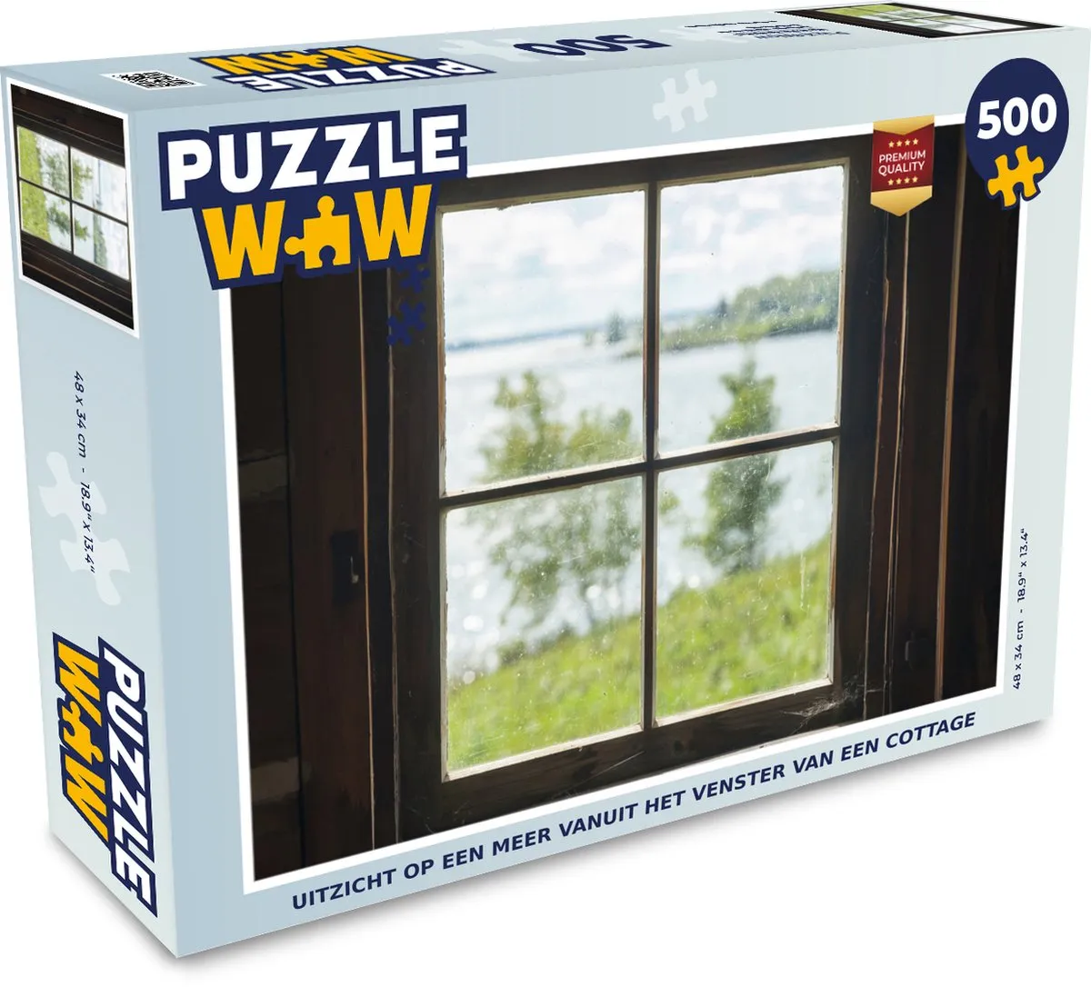 PuzzleWow Legpuzzel 500 Stuks
