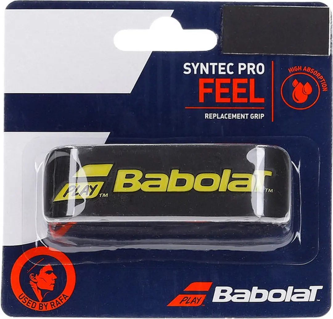 Babolat Basisgrip Syntec Pro Zwart/Geel