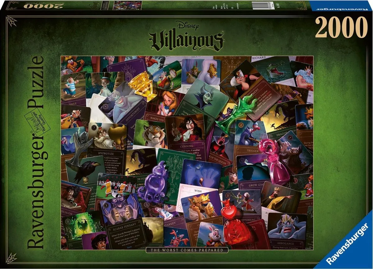 Ravensburger Villainous All Villains The Worst Comes Prepared Puzzel