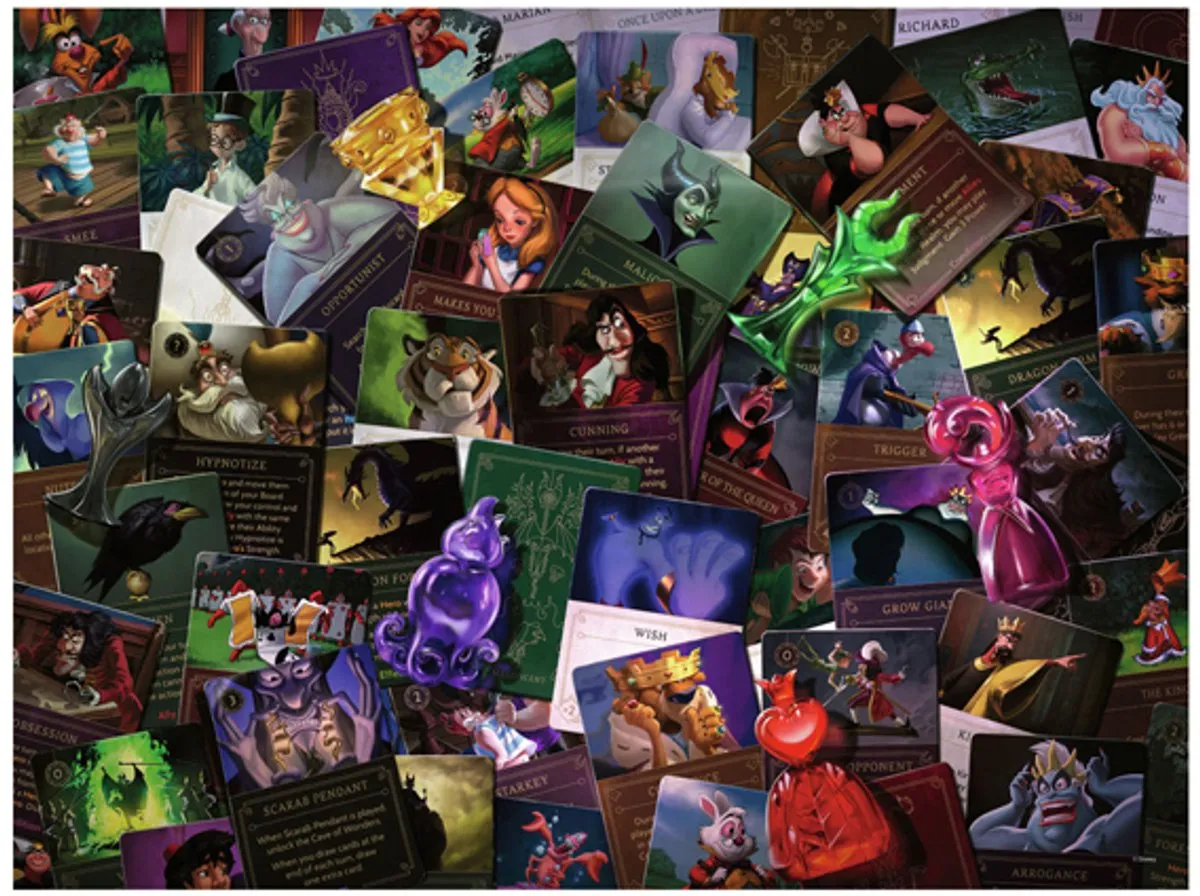 Ravensburger Villainous All Villains The Worst Comes Prepared Puzzel - 2000 Stuks - Multicolor - afbeelding 6 van 6