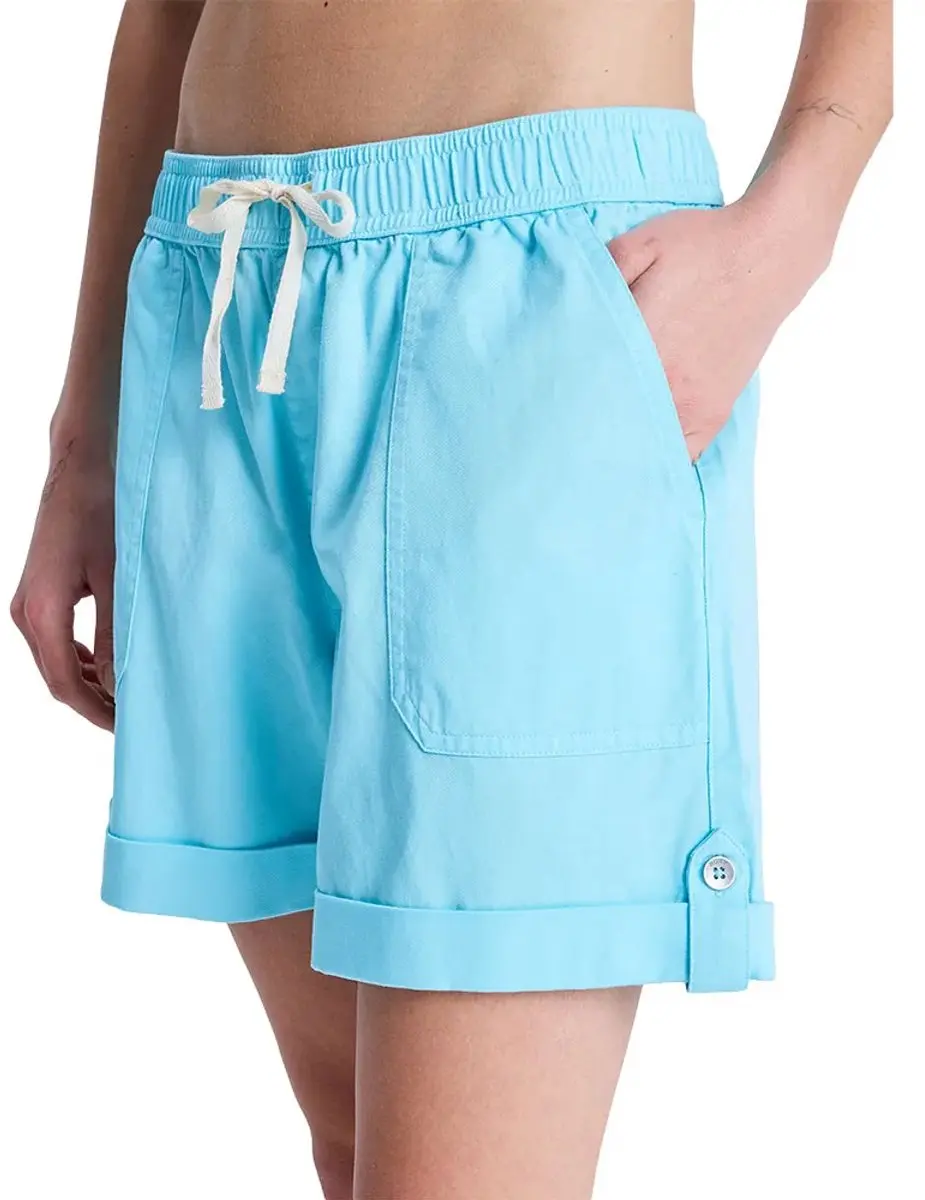 Roxy Sweetest Day Korte Sportbroek Blauw XS Vrouw