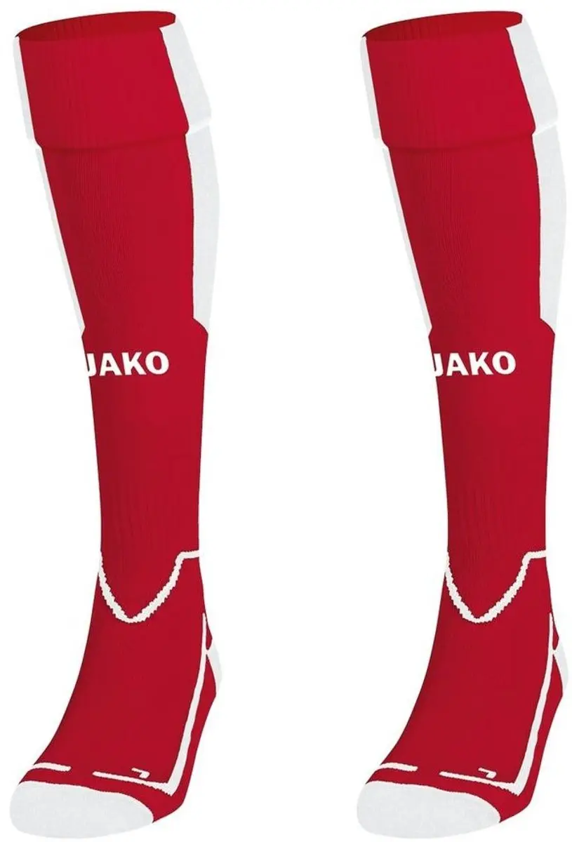 JAKO Lazio Voetbalkousen 35-38 - Wit/Chilirood