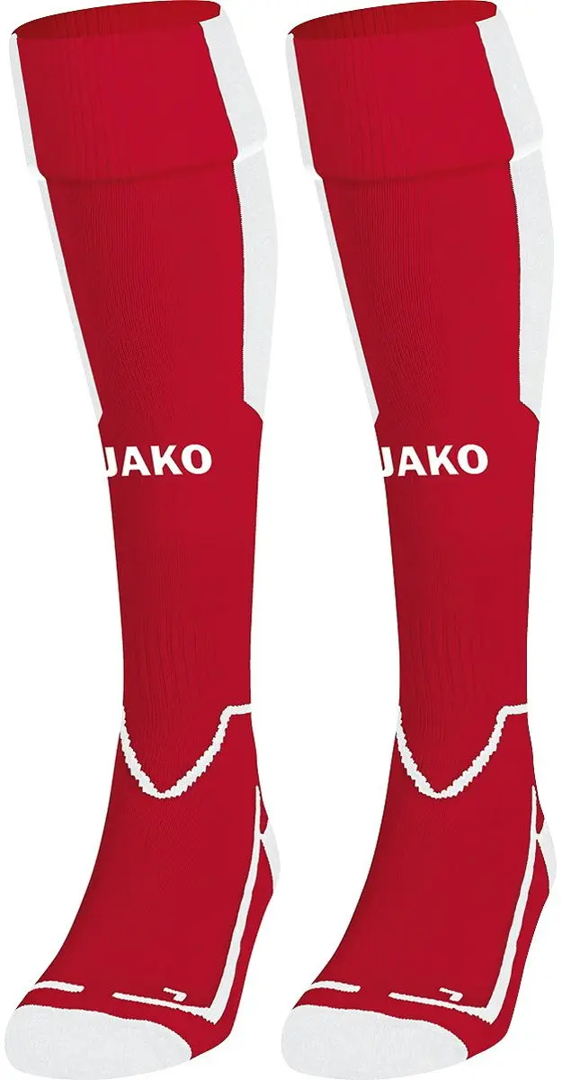 JAKO Lazio Voetbalkousen 35-38 - Wit/Chilirood