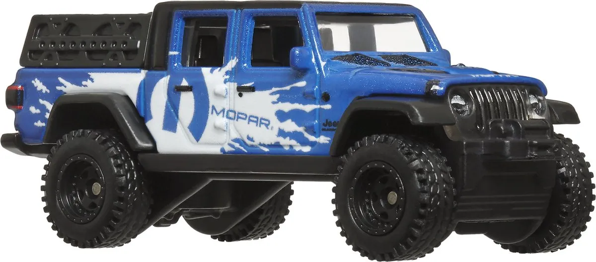 Hot Wheels Jeep Gladiator HRV91 - Blauw/Wit