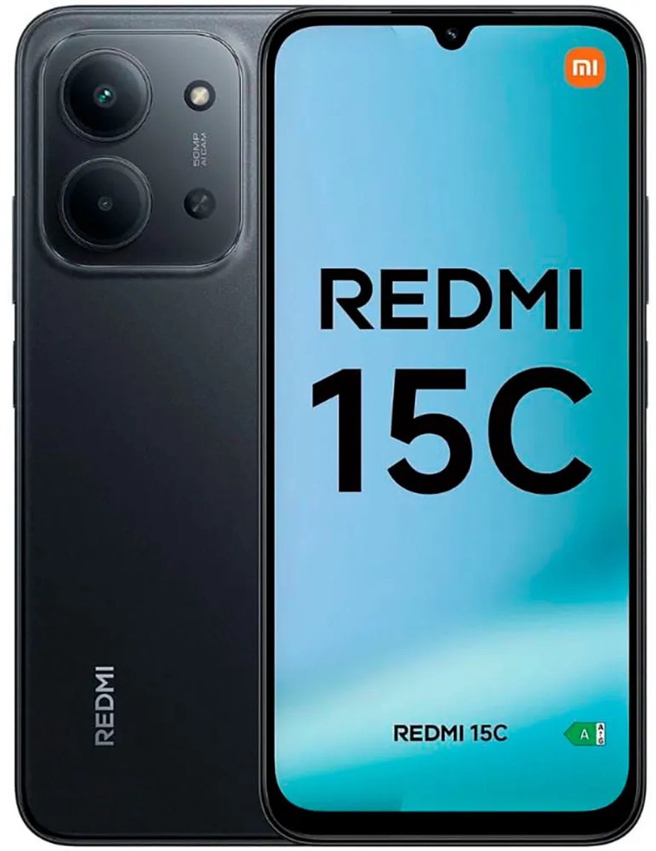 Smartphone Xiaomi Redmi 15C 6,9" Octa Core 8 GB RAM 256 GB Black