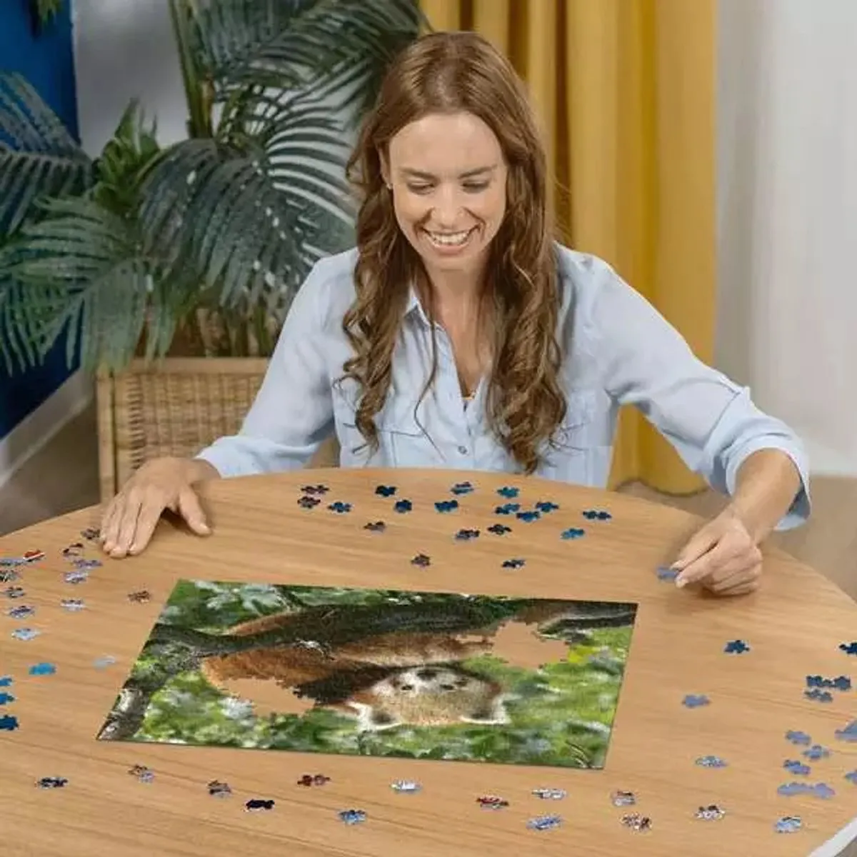 Ravensburger Rode Panda Legpuzzel 500 Stuks - Multicolor