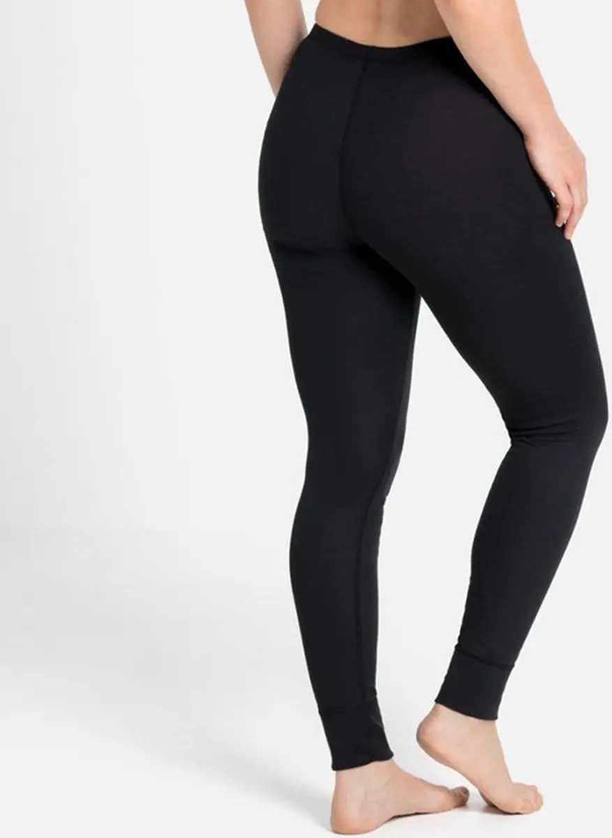 ODLO Active Warm Lange Thermobroek Dames XS - Zwart - afbeelding 5 van 6