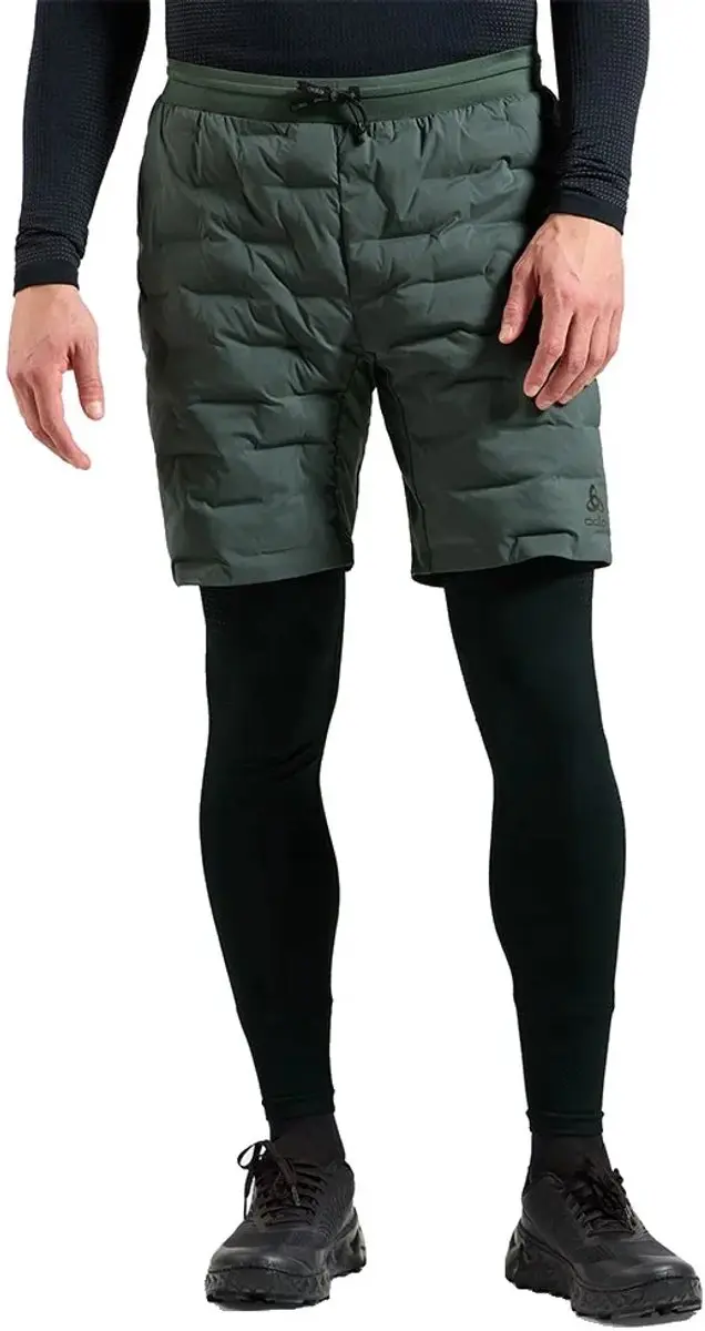 Odlo Zeroweight Insulator Korte Leggings Groen XL Man