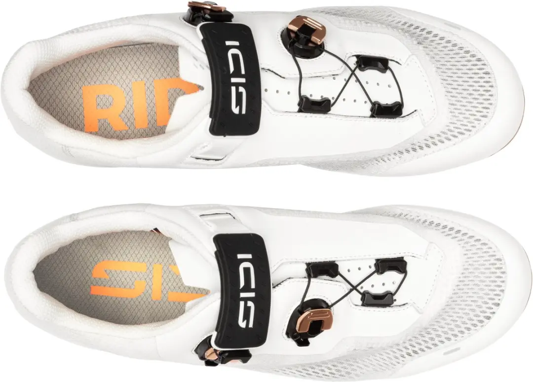 SIDI Genius X Wyve - Wielrenschoen - Heren - Ademend mesh - Carbon composite zool - Wit - 41.5