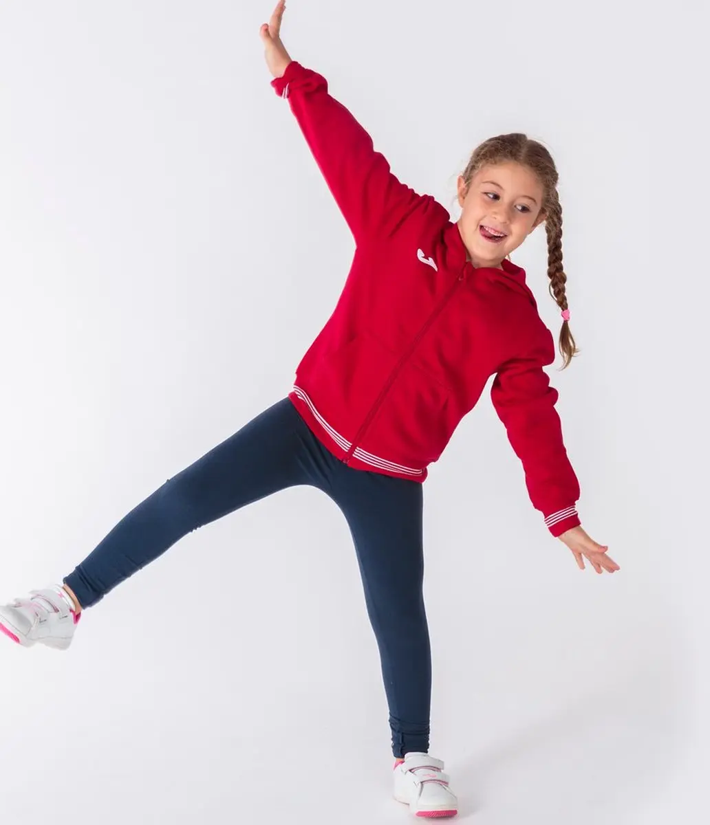 Joma Campus III Jas Met Kap Heren - Rood | Maat: M