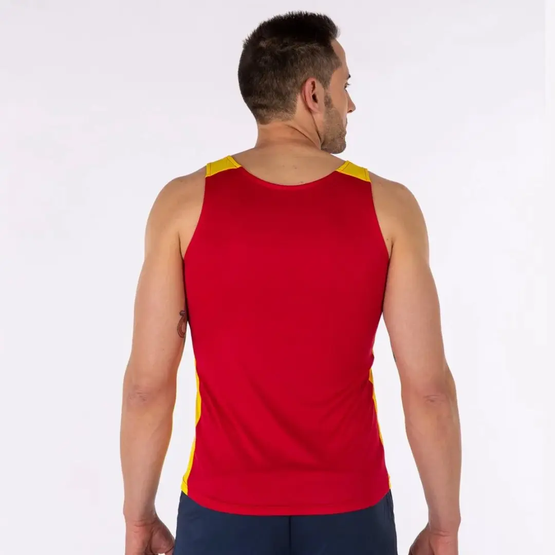 Joma Record II Mouwloos T-shirt - Rood