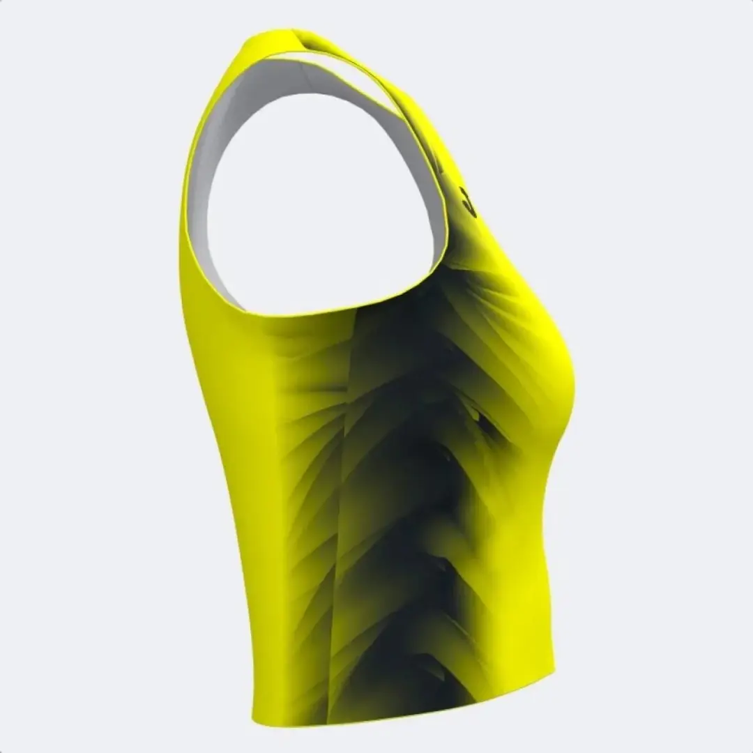 Joma Elite Xi Mouwloos T-shirt XS - Geel