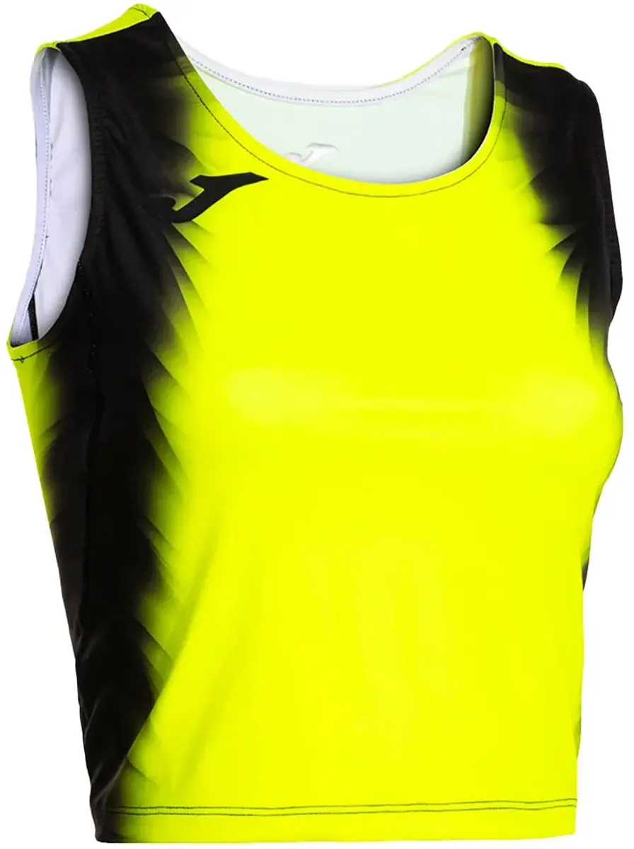 Joma Elite Xi Mouwloos T-shirt Geel XS Vrouw