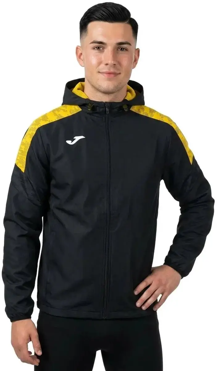 Joma Champions VIII Regenjas M - Zwart