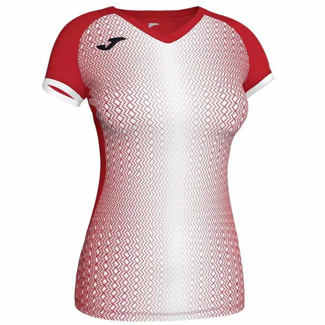 Joma Supernova T-shirt Vrouw - Rood/Wit S