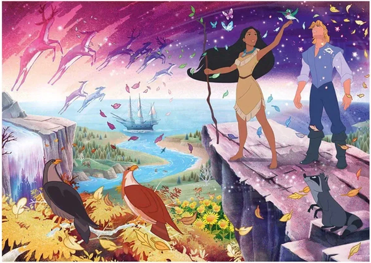 Ravensburger Disney Pocahontas Legpuzzel 1000 Stuks - Multicolor