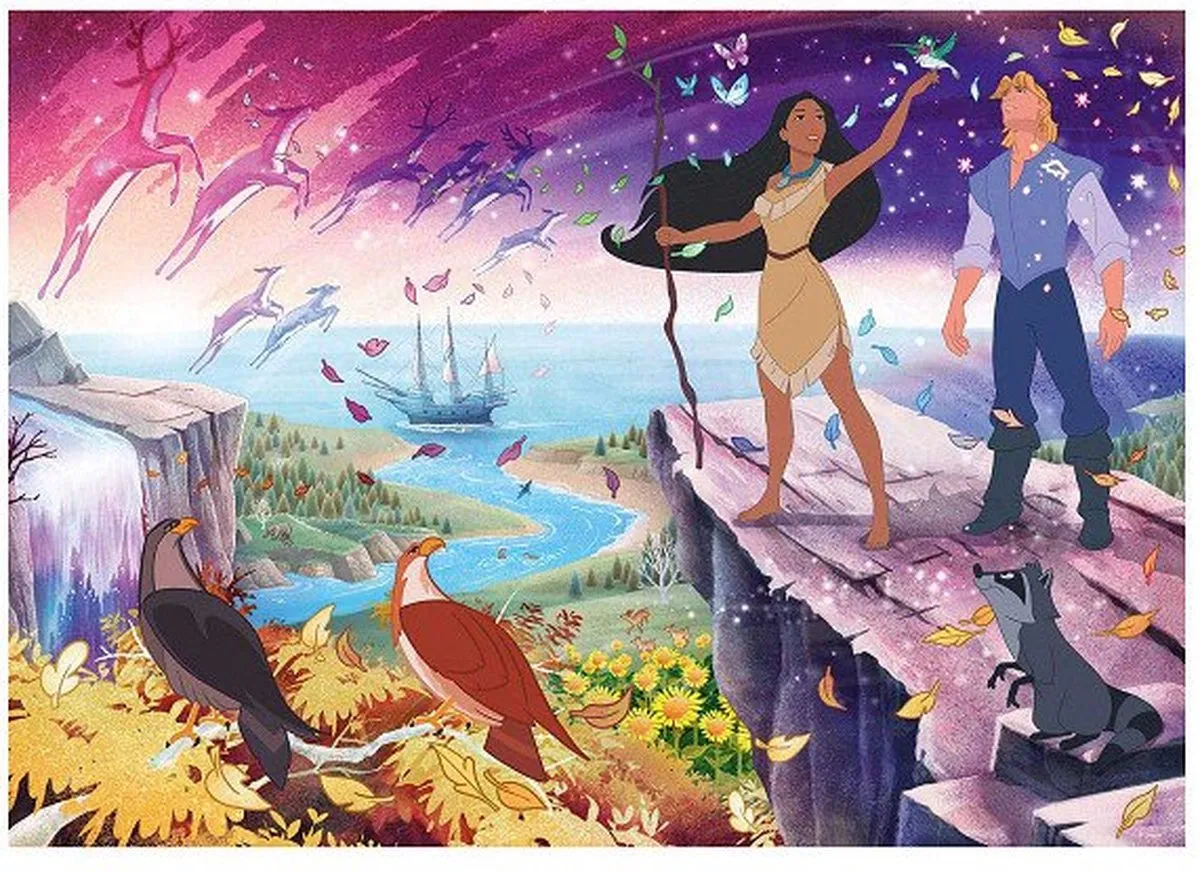 Ravensburger Disney Pocahontas Legpuzzel 1000 Stuks - Multicolor