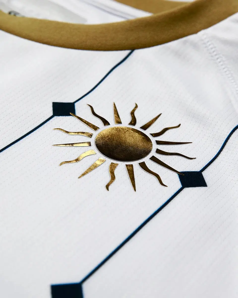 Kappa FC Versailles Uitshirt 2025 - M - Wit/Goud Longsleeve