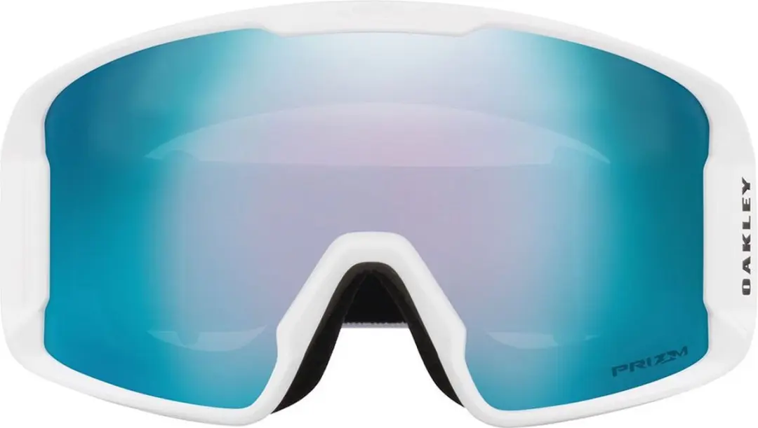 Oakley Line Miner L OO7070-731 Skibril - Mat Wit / Prizm Blauw