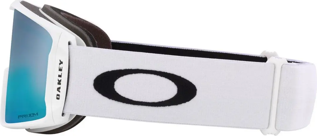 Oakley Line Miner L OO7070-731 Skibril - Mat Wit / Prizm Blauw