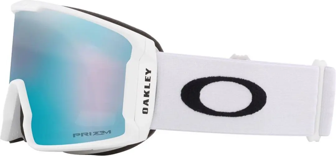 Oakley Line Miner L OO7070-731 Skibril - Mat Wit / Prizm Blauw
