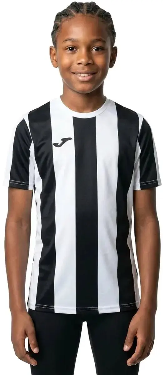 Joma Inter Classic T-shirt 146/152 - Wit/Zwart - afbeelding 2 van 2