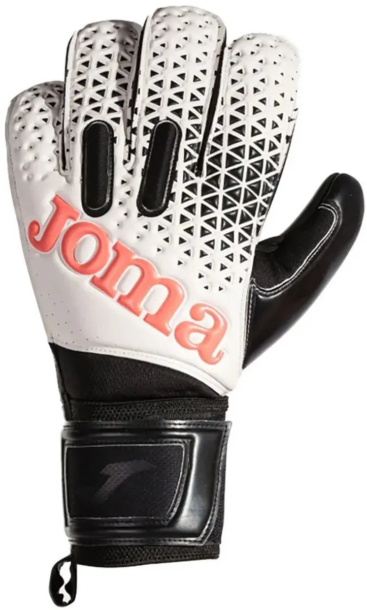 Joma Premier Keepershandschoenen 8 - Wit/Zwart/Fluo - afbeelding 6 van 6