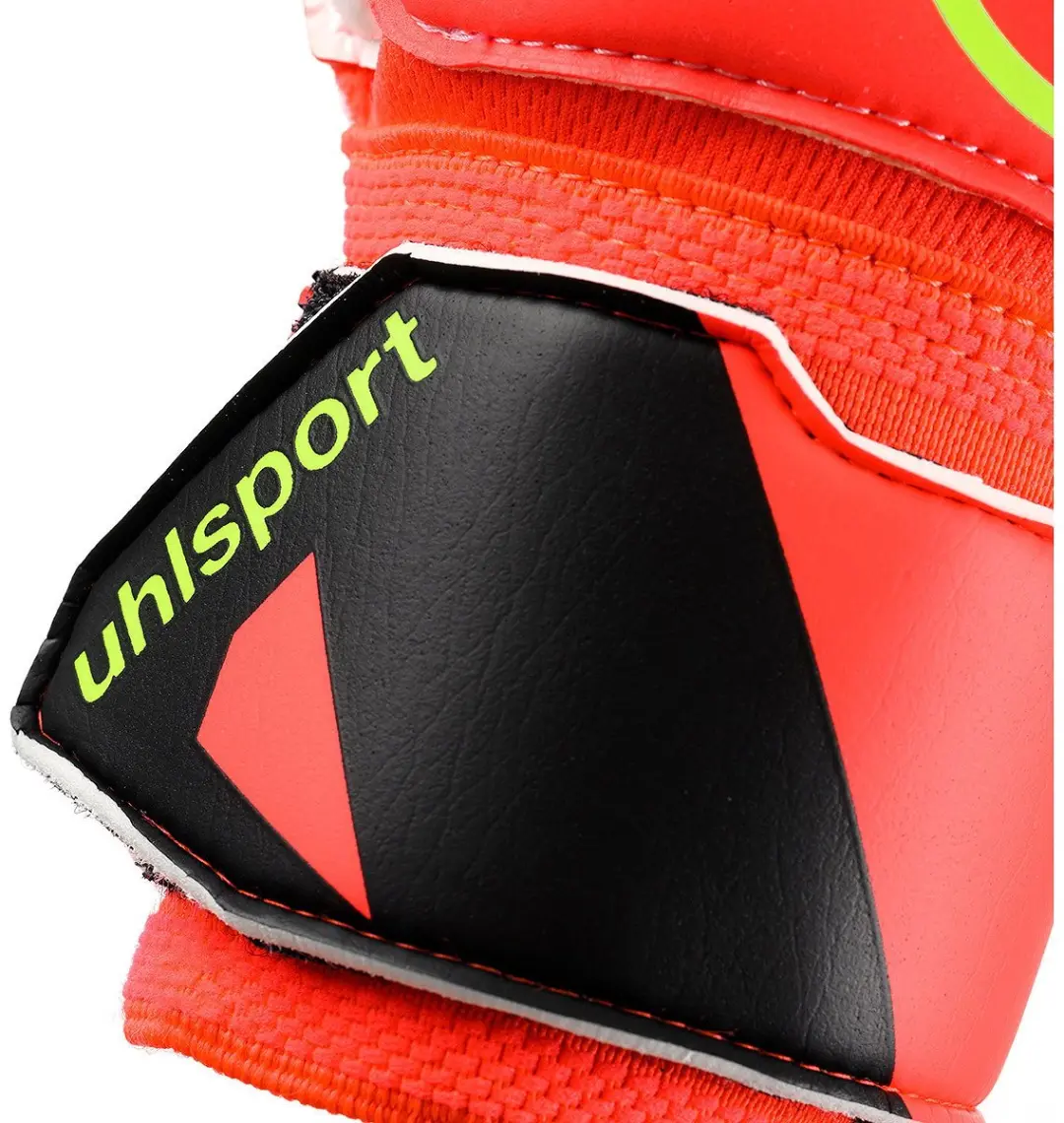Uhlsport FM Soft Flex Frame Keepershandschoenen 6.5 - Fluorood/Wit/Fluogeel - afbeelding 5 van 6