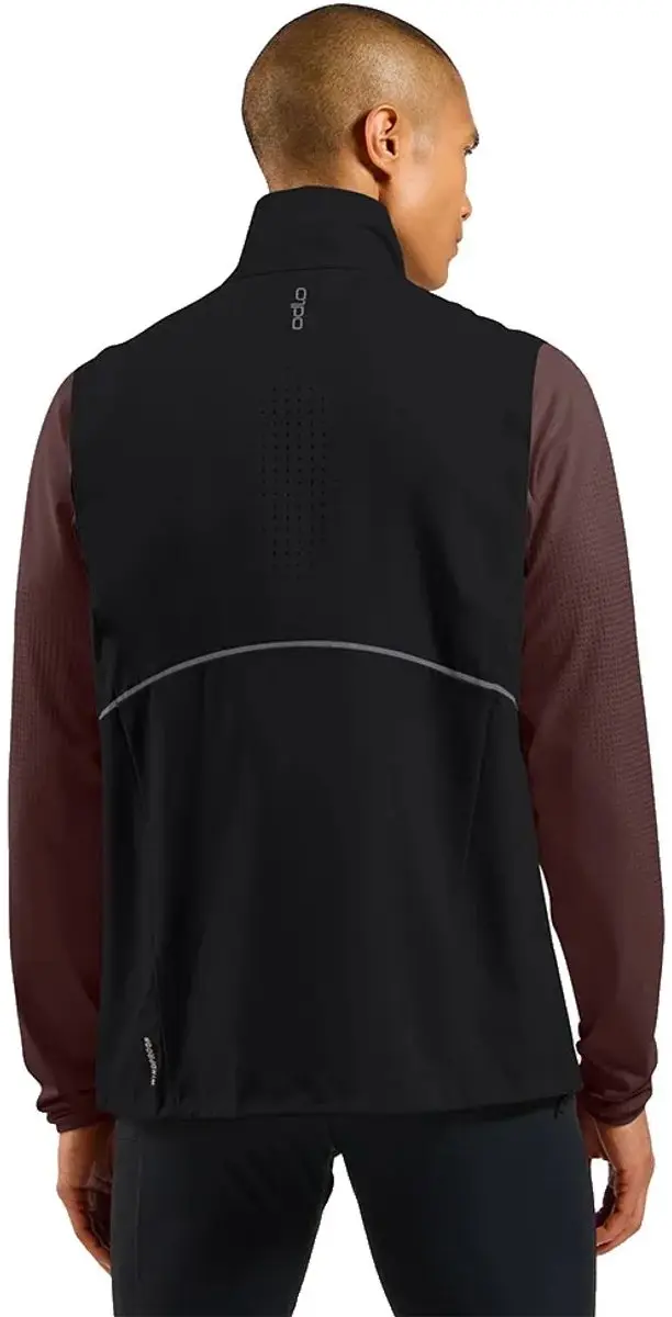 ODLO Zeroweight Warm Vest M - Zwart