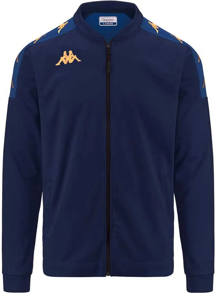 Kappa Giullio Halve Rits Sweatshirt Blauw XL Man