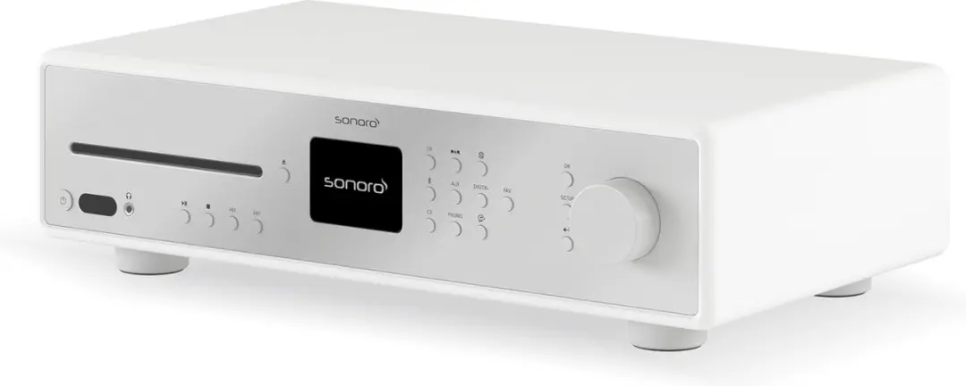 Sonoro Maestro Zilver/Wit - 200W Audioversterker