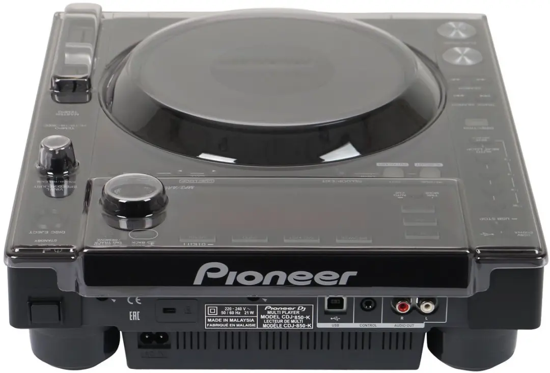 Decksaver Pioneer CDJ-850 Cover - Transparant - afbeelding 4 van 6