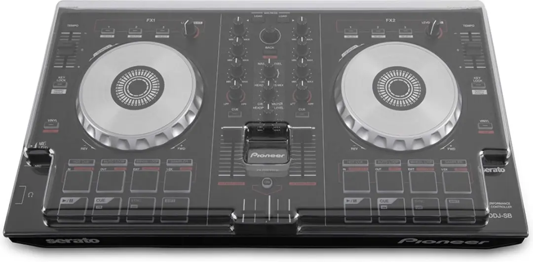 Decksaver Pioneer DDJ-SB3 Cover - Transparant - afbeelding 4 van 6