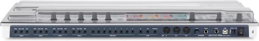 Decksaver Arturia Keystep Pro Cover - Transparant - afbeelding 4 van 6