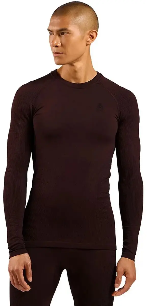 Odlo Performance Warm Lange Mouwen Basislaag Bruin 2XL Man