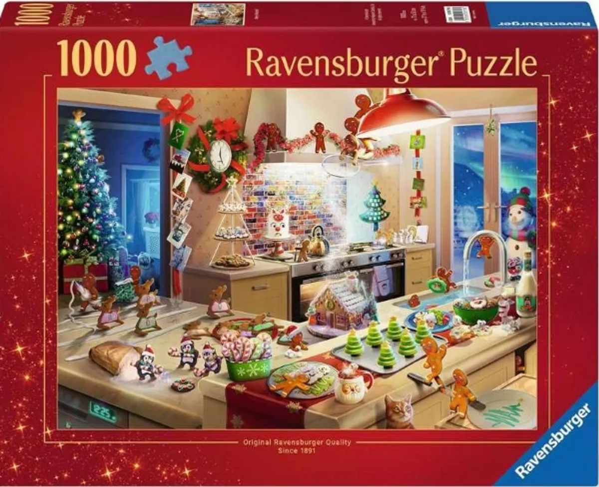 Ravensburger Lebkuchenmännchen Puzzel 1000 Stuks - Multicolor