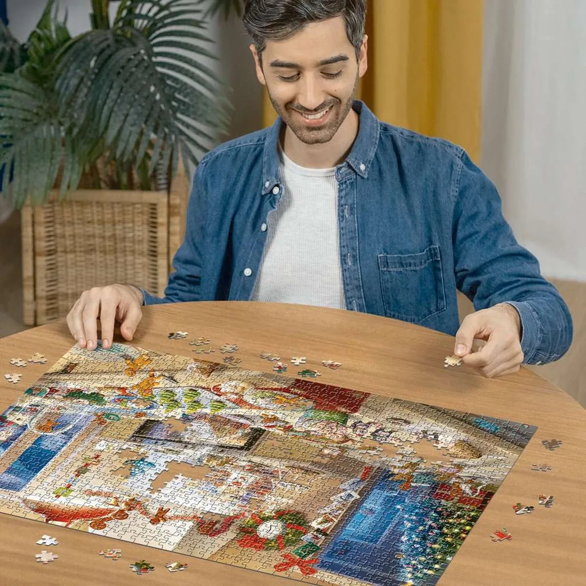 Ravensburger Lebkuchenmännchen Puzzel 1000 Stuks - Multicolor