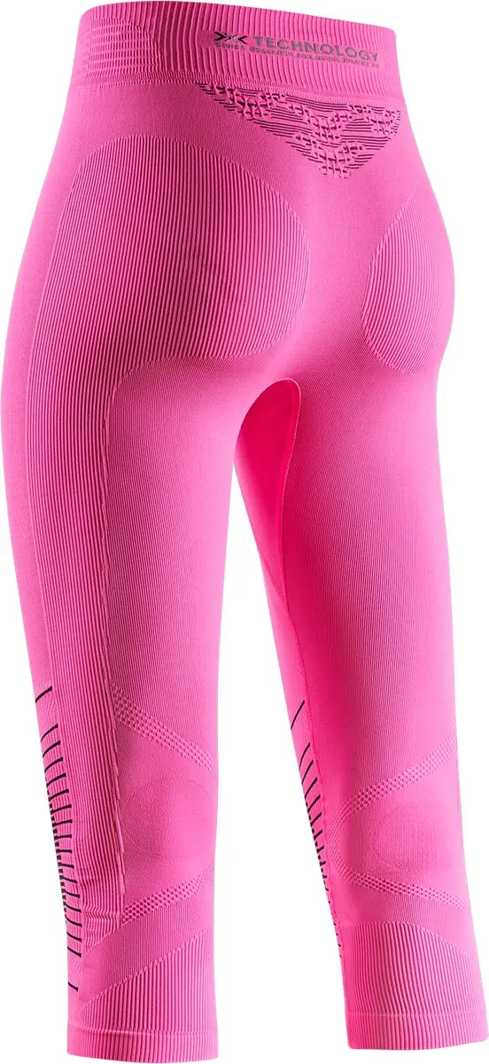 X-Bionic Energizer 4.0 Driekwart Broek Dames - Opal Black/Arctic White XL
