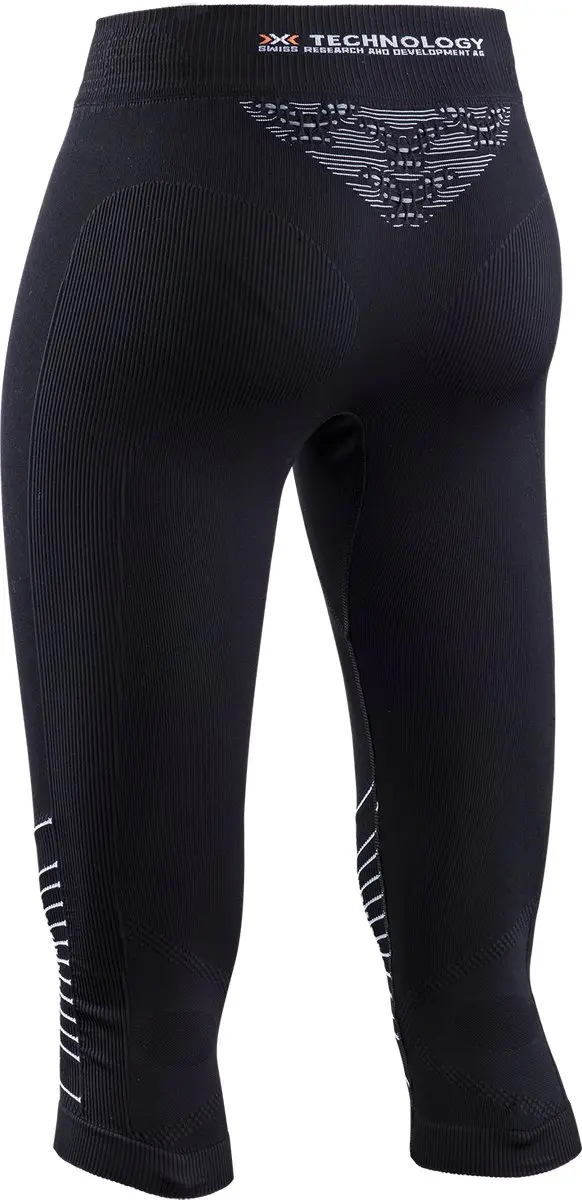 X-Bionic Energizer 4.0 Driekwart Broek Dames - Opal Black/Arctic White XL