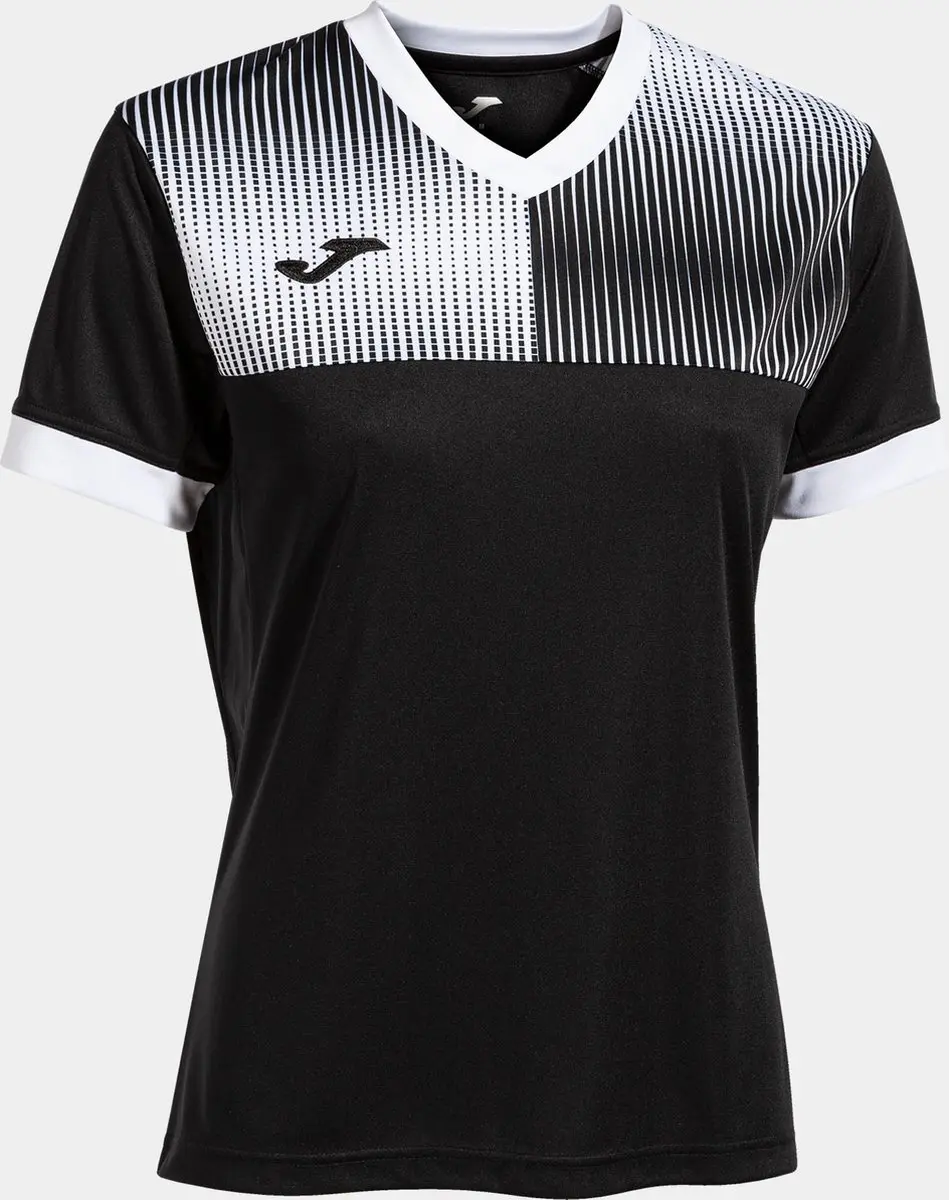 Joma Eco Supernova Dames T-shirt - L - Zwart/wit