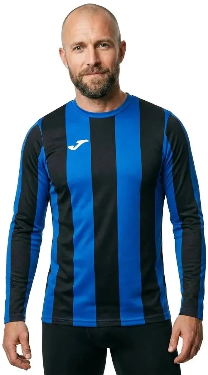Joma Inter Classic T-shirt Met Lange Mouwen Blauw,Zwart L Man