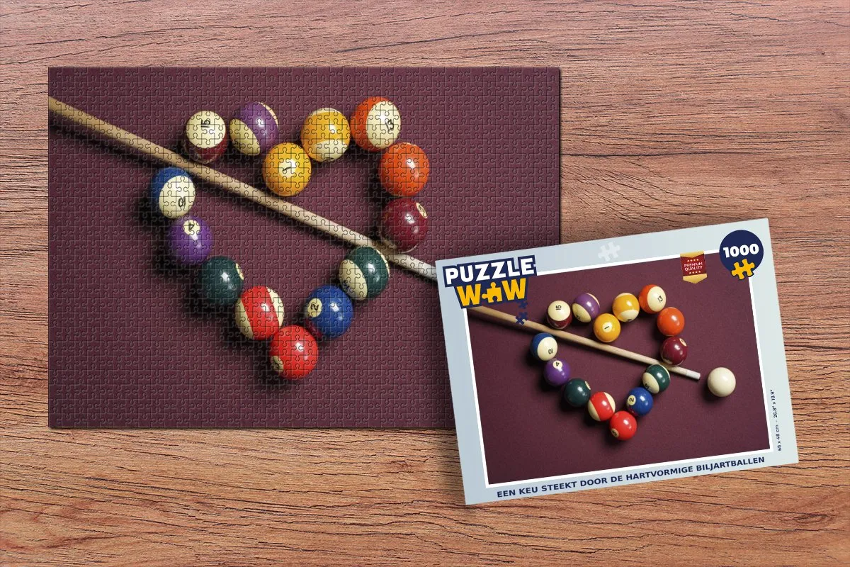 PuzzleWow Legpuzzel 1000 Stuks