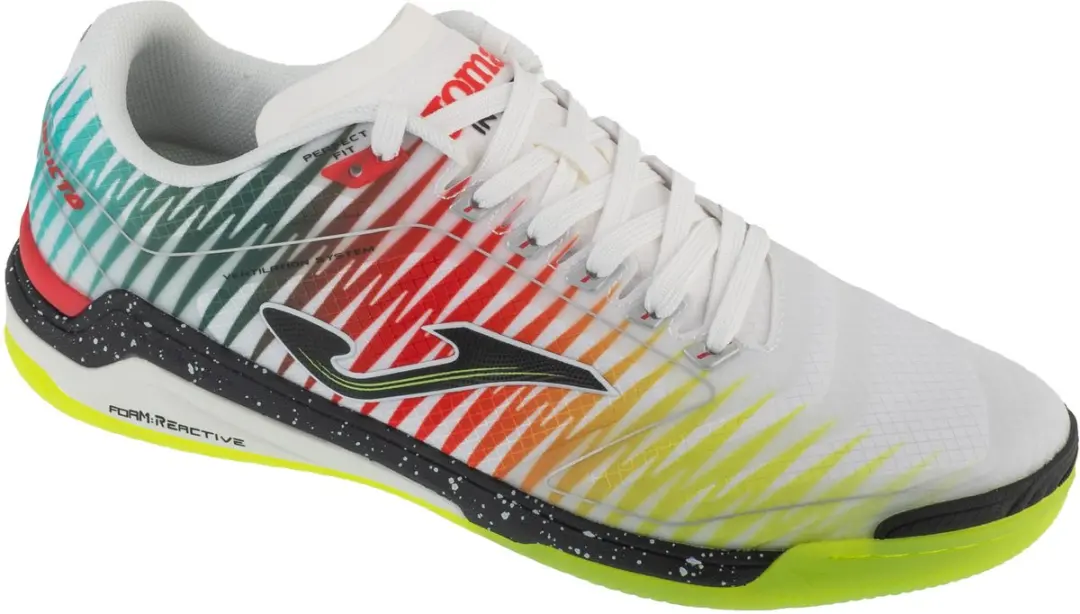 Joma Invicto 25 INVW IN, Mannen, Wit, Indoorschoenen, maat: 42,5