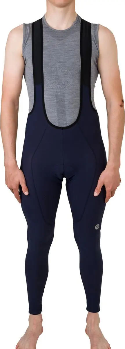 AGU Bibtight II Essential Heren Fietsbroek - L - Blauw - afbeelding 3 van 6