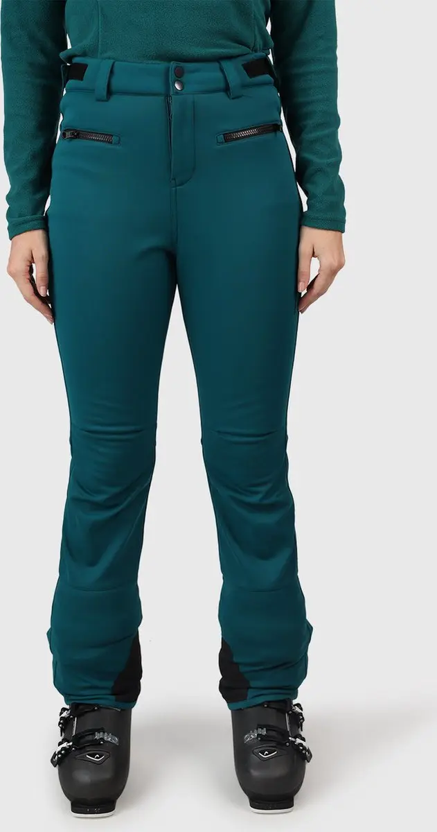Brunotti Coldlake Dames Softshell Skibroek XS - Groen - afbeelding 6 van 6