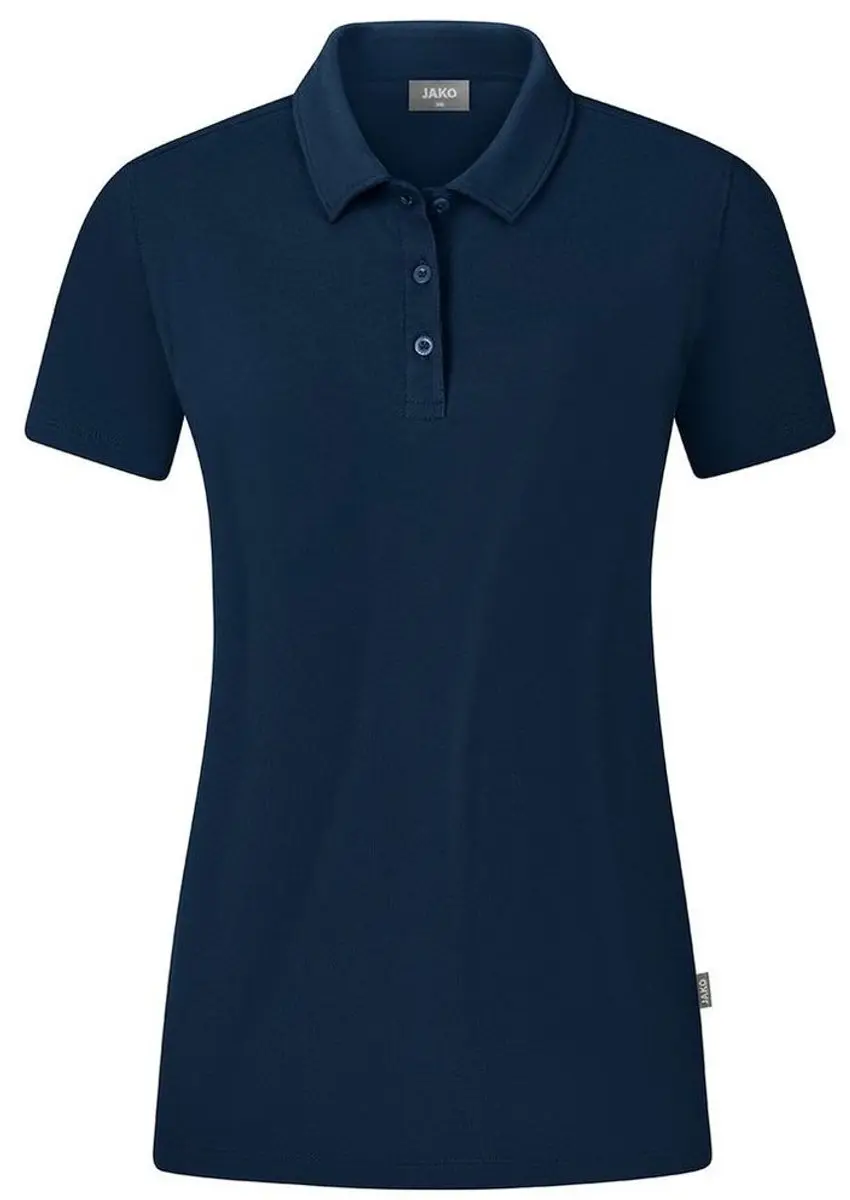 JAKO Organic Polo Stretch Dames 34 - Marine - afbeelding 5 van 5