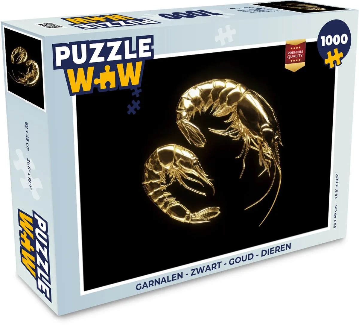 PuzzleWow Garnalen Puzzel 1000 Stuks